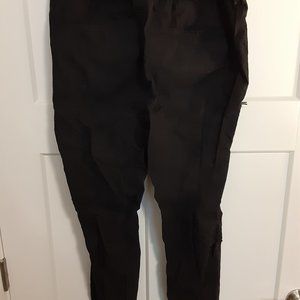 Mens black joggers